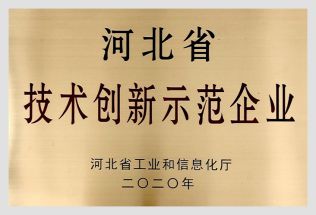 河北省技術(shù)創(chuàng)新示范企業(yè)